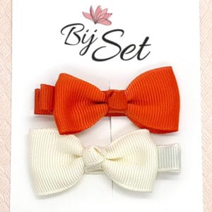 Set Oranje Creme