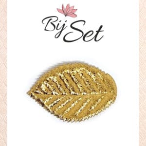 goud kleurig blad antislip knipje