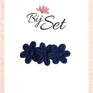 antislip haarknipje baby bloemetjes