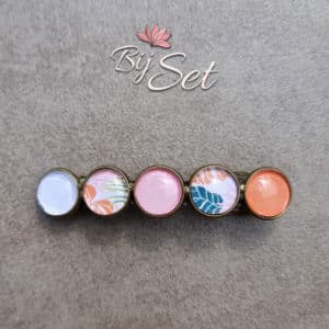 Bohemian leaves haarspeld