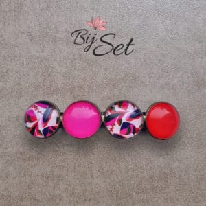 Dammes haarknip roze