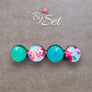 Dames haarknip groen