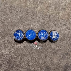 haarknip met stenen haarclip