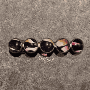 haarknip dames zebra