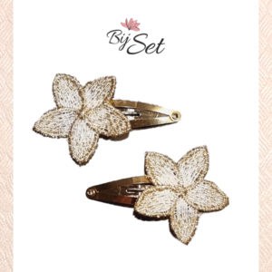 kinder haarknipje goud