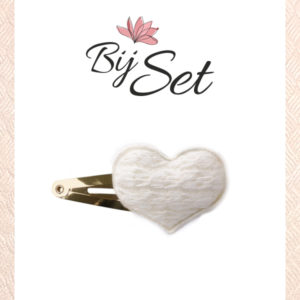 haarknipje meisje hart haarspeldje