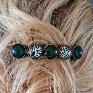 haarknip voor dik en dun haar, uniek design, kerst