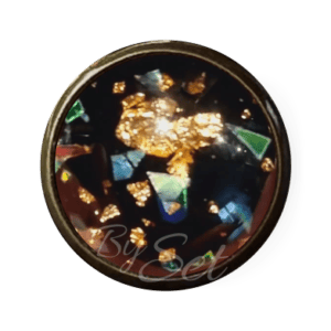 broche op kleding sjaal kerst