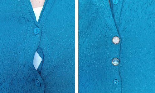 kledingpin voor openspringende blouse, de oplossing om uw kleding bij elkaar te houden