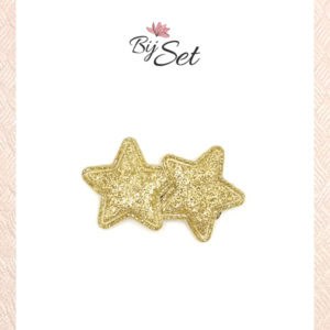 gouden sterren op een antislip knipje