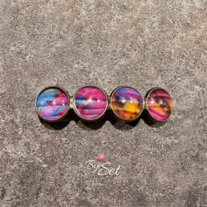 vrolijke kleuren haarknip