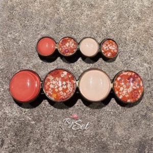 kerst haarknip dames bloemen