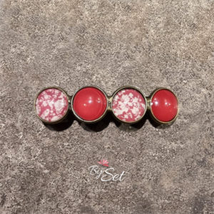 dames haarknip, haarspeld voor dun en dik haar, haaraccessoires voor kerst, rood