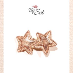 meisjes haarknipje met sterren kerst