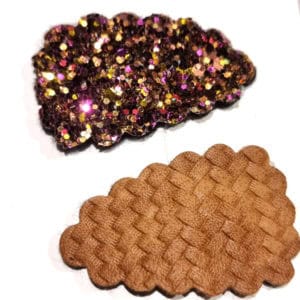 kerst haarknipjes met glitters meisjes knipjes