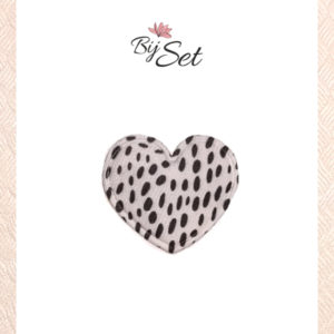 Haarknipje geschikt voor de kleine en dunne babyhaartjes, hartje