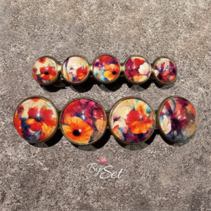 dames haarknip, haarspeld voor dun en dik haar, haaraccessoires voor kerst, bloemen