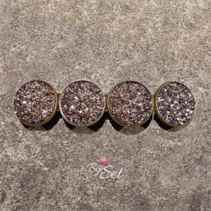 kerst glitter haarclip dames dik en dun haar cabochon