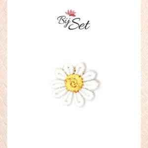 haarknipje voor fijne haartjes met madelief