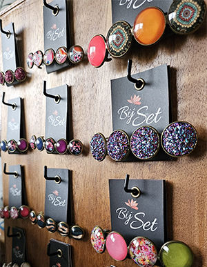 Display van Bij Set Accessoires