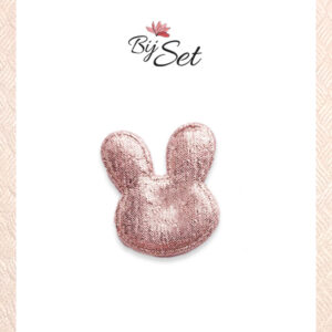 haarknipje voor pasen, haarspeldje met konijn voor jonge meisjes