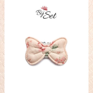 haarknipje voor baby's, strik met kleine bloemen