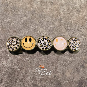 panter smiley haarknip