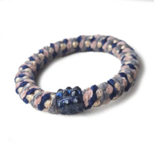 Blue Romance Velvet Strass